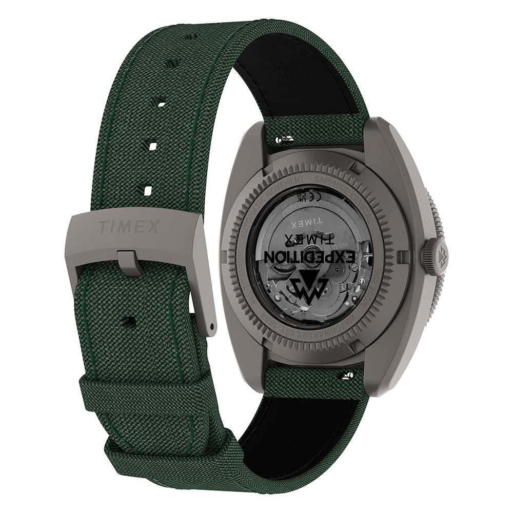 Expedition Pioneer Titanium Automatic Gmt 41mm Fabric Band