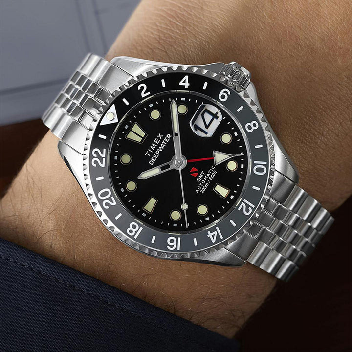 Deepwater Meridian 200 Automatic Gmt 42mm Stainless Steel Band