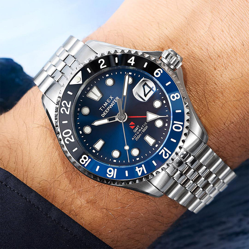 Deepwater Meridian 200 Automatic Gmt 42mm Stainless Steel Band
