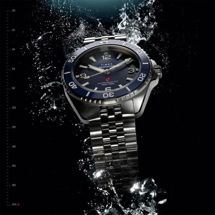 Deepwater Arctic 3-Hand 41mm Stainless Steel Band