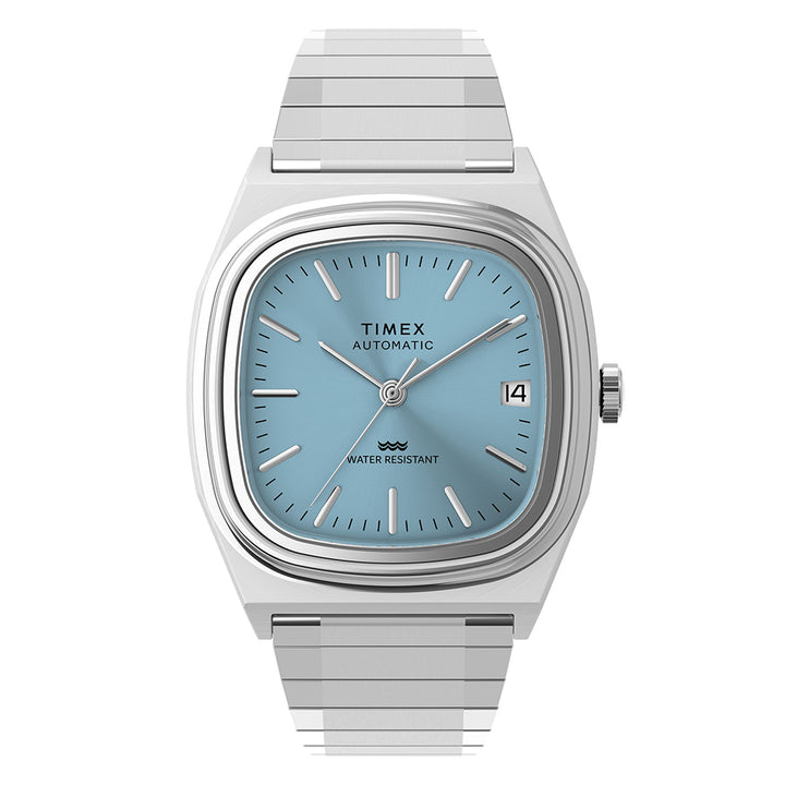 Timex Automatic 1983 E Line Reissue Automatic 34mm Stainless Steel Band