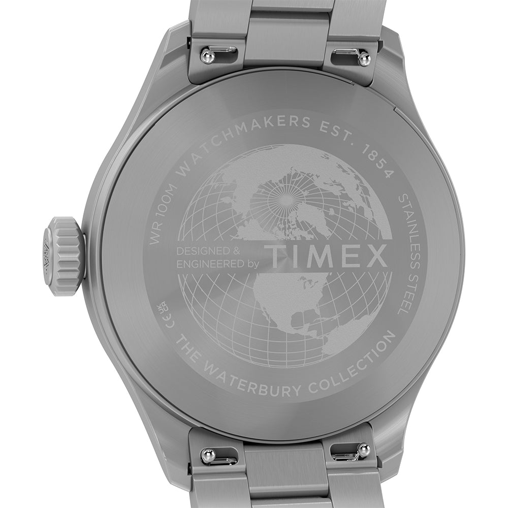 Waterbury Ace 3-Hand 41mm Stainless Steel Band