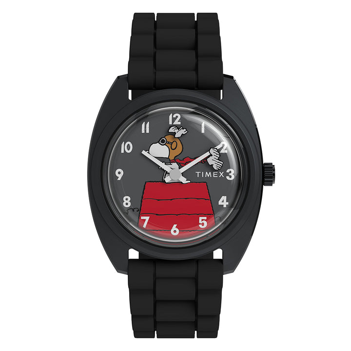 Peanuts® x Timex 1979 Reissue 2-Hand 37mm Silicone Band