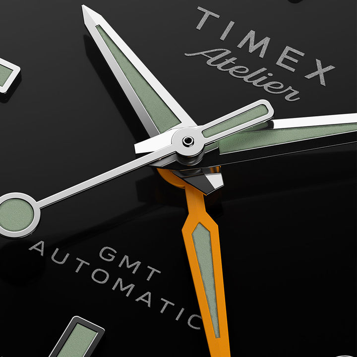 Timex Atelier GMT24 M1A GMT 40mm Rubber Band
