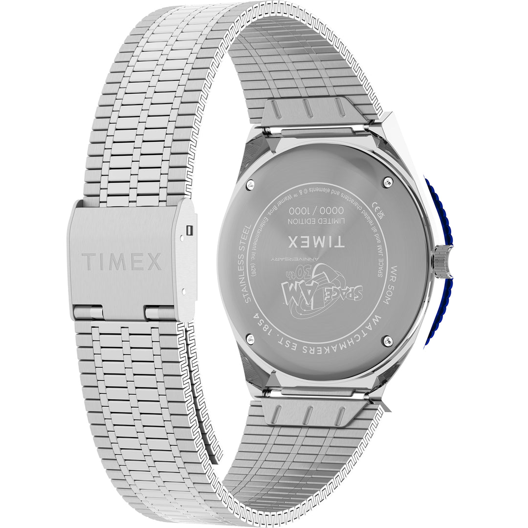 Space Jam x Q Timex 30Th Anniversary Limited Edition 3-Hand 38mm Stainless Steel Band