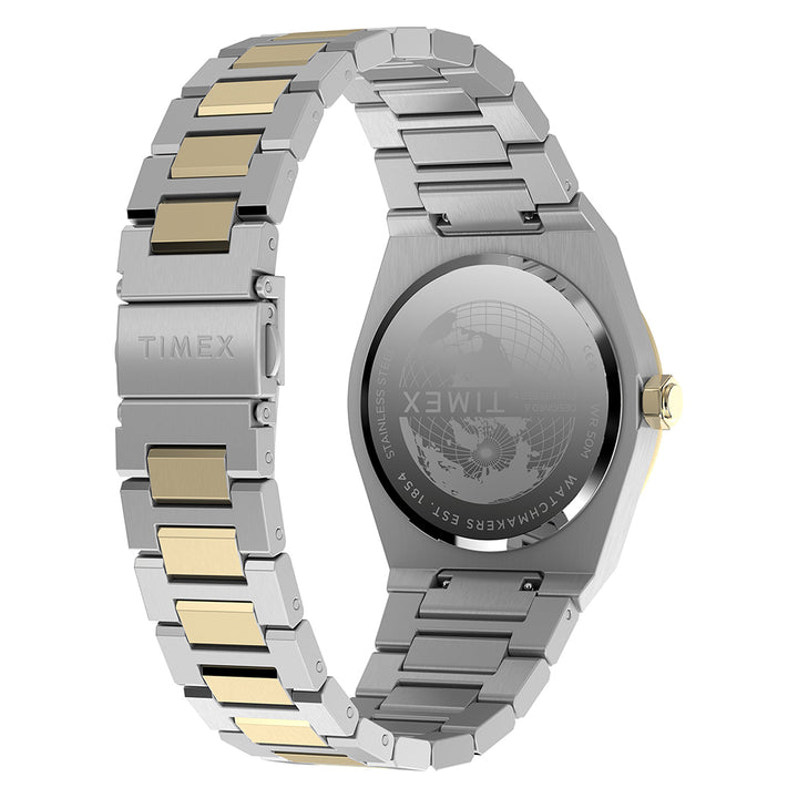 Q Timex Marbella 3-Hand 41mm Stainless Steel Band