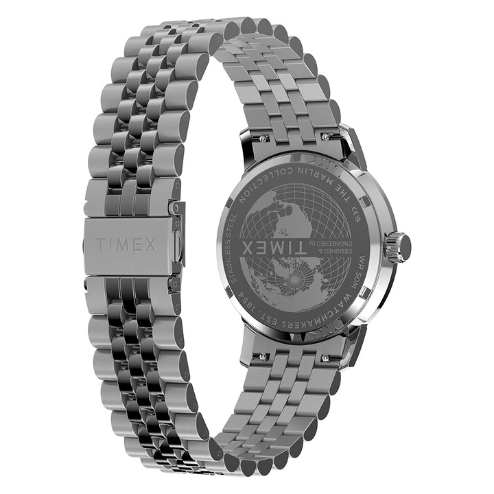 Marlin Quartz Gmt Date 40mm Stainless Steel Band