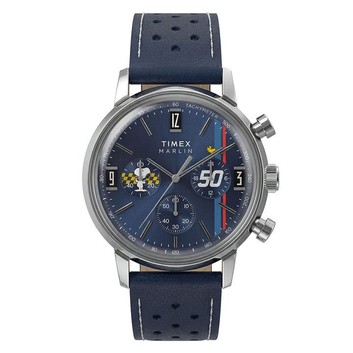 Marlin x Peanuts Chronograph 40mm Leather Band