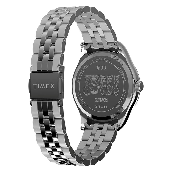 Timex Legacy x Peanuts Date 34mm Stainless Steel Band