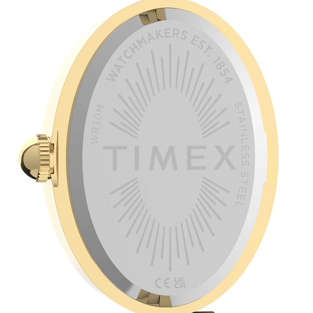 Cavatina® Luxe 3-Hand 22mm Stainless Steel Band