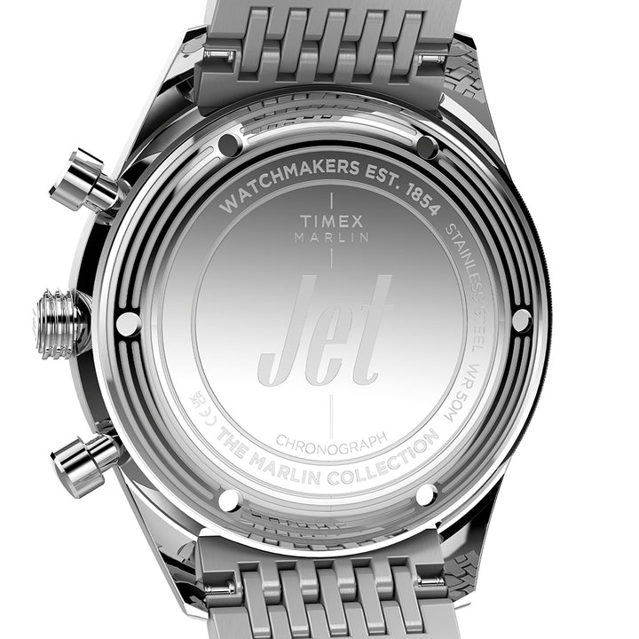 Marlin Jet Chronograph 40mm Stainless Steel Band