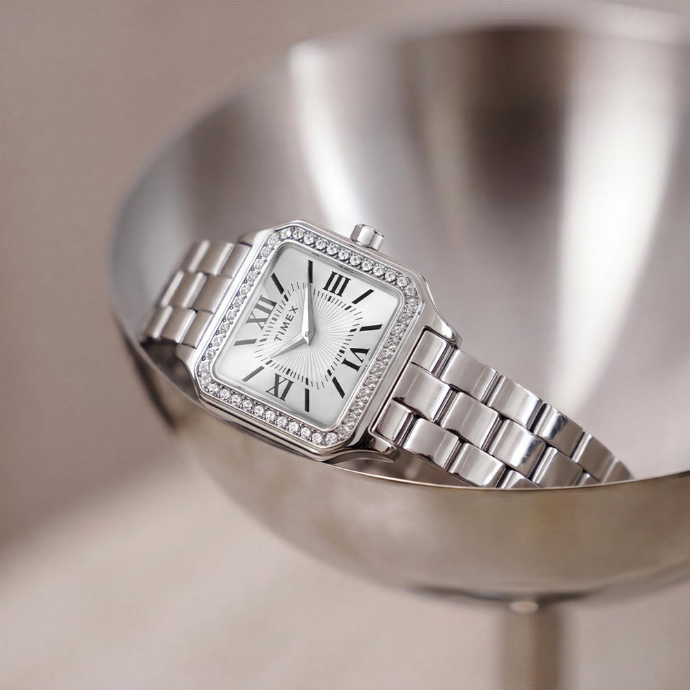 Addison 2-Hand 23mm Stainless Steel Band