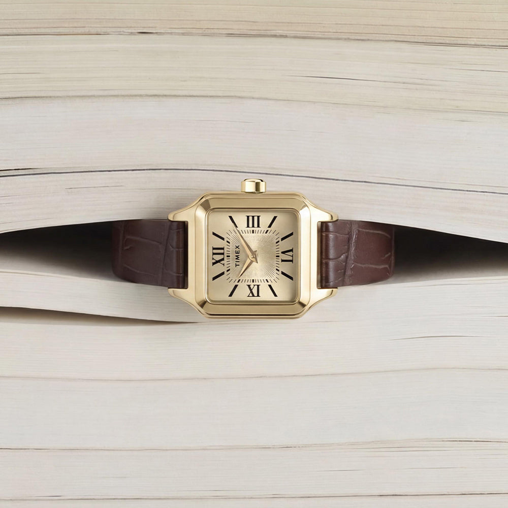 Addison 2-Hand 23mm Leather Band