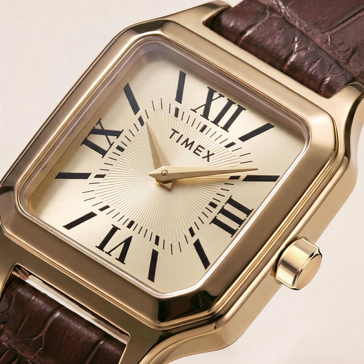 Addison 2-Hand 23mm Leather Band