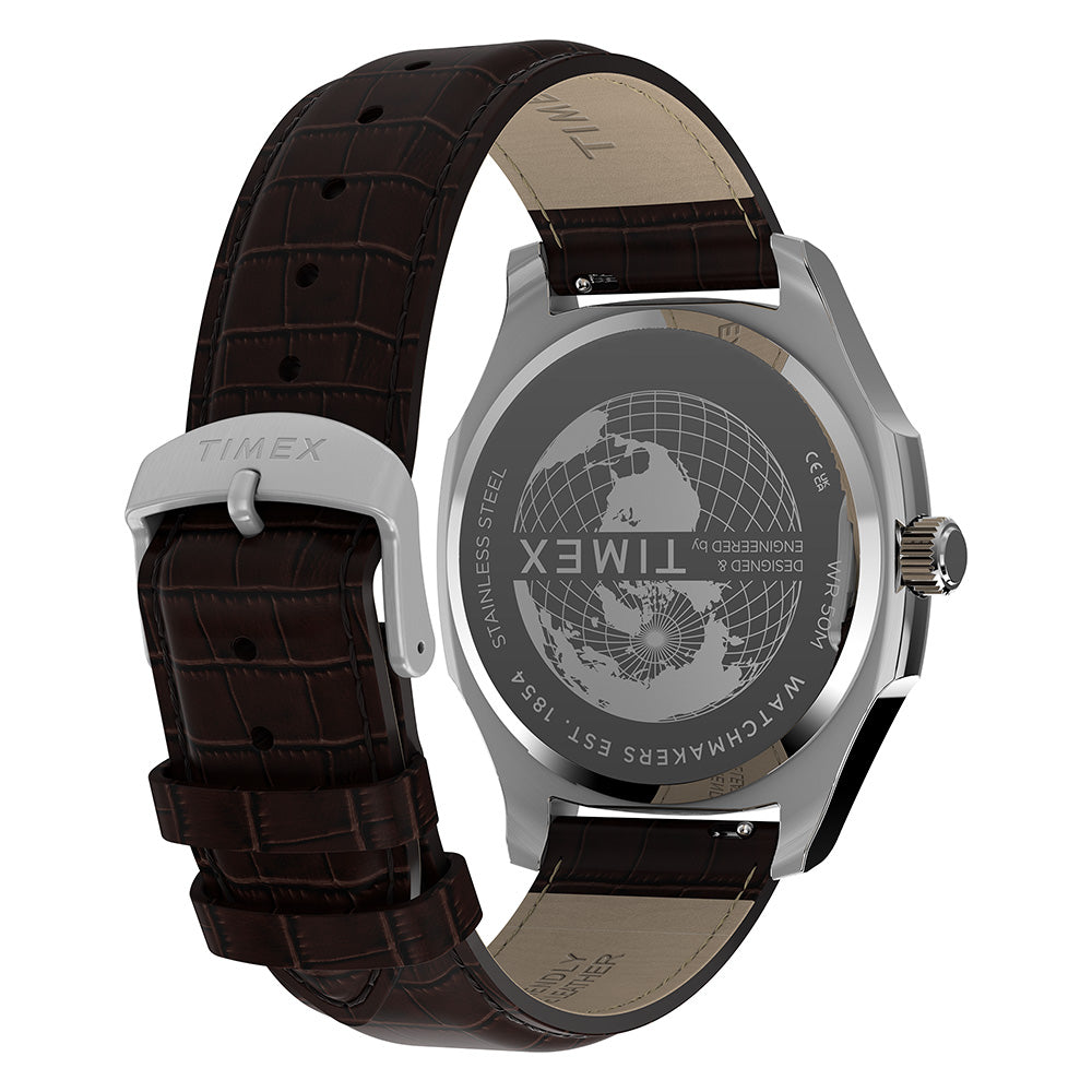 Marquee 3-Hand 41mm Leather Band