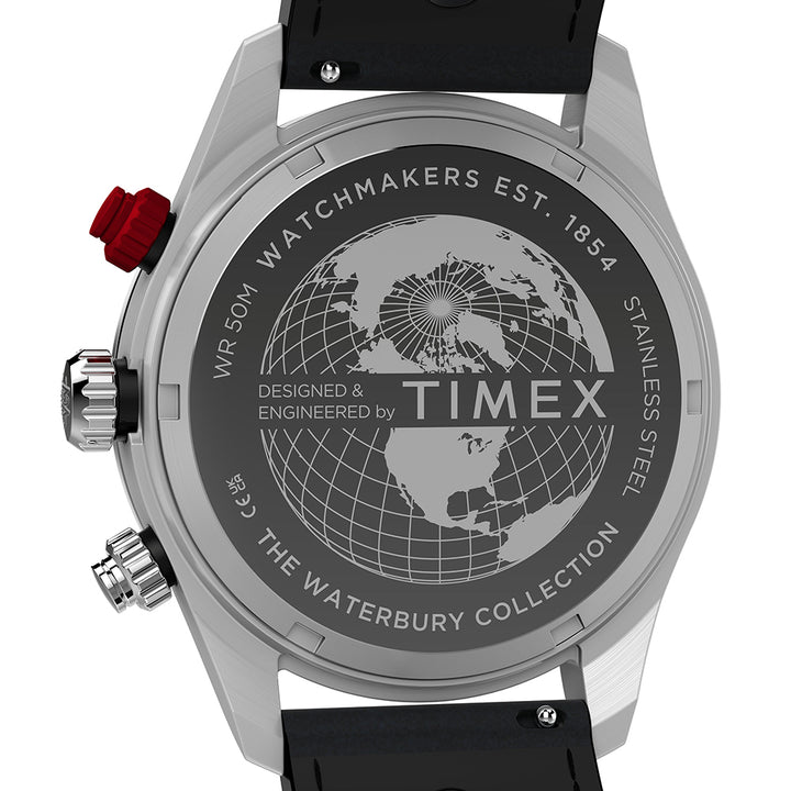 Waterbury Heritage Chronograph 39mm Leather Band