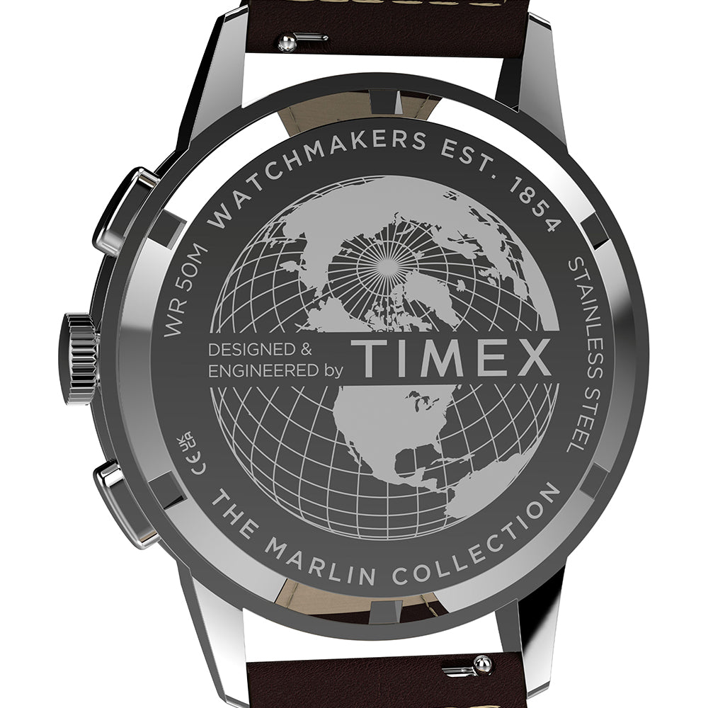 Marlin Neo Classic Chronograph 40mm Leather Band