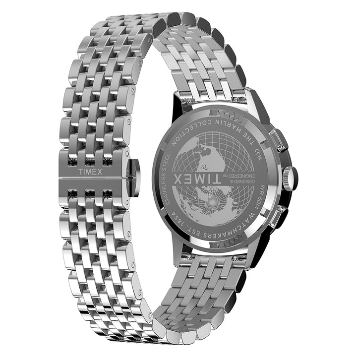 Marlin Neo Classic Chronograph 40mm Stainless Steel Band