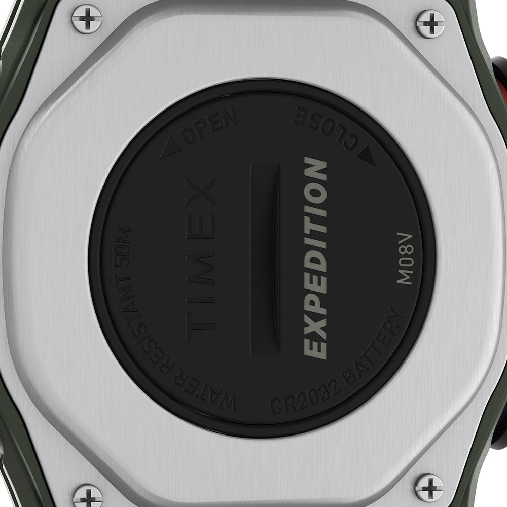 Expedition Rugged Digital 43mm Leather Band