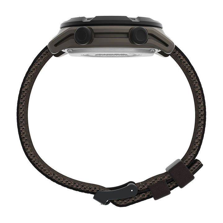 Expedition Rugged Digital 43mm Leather Band