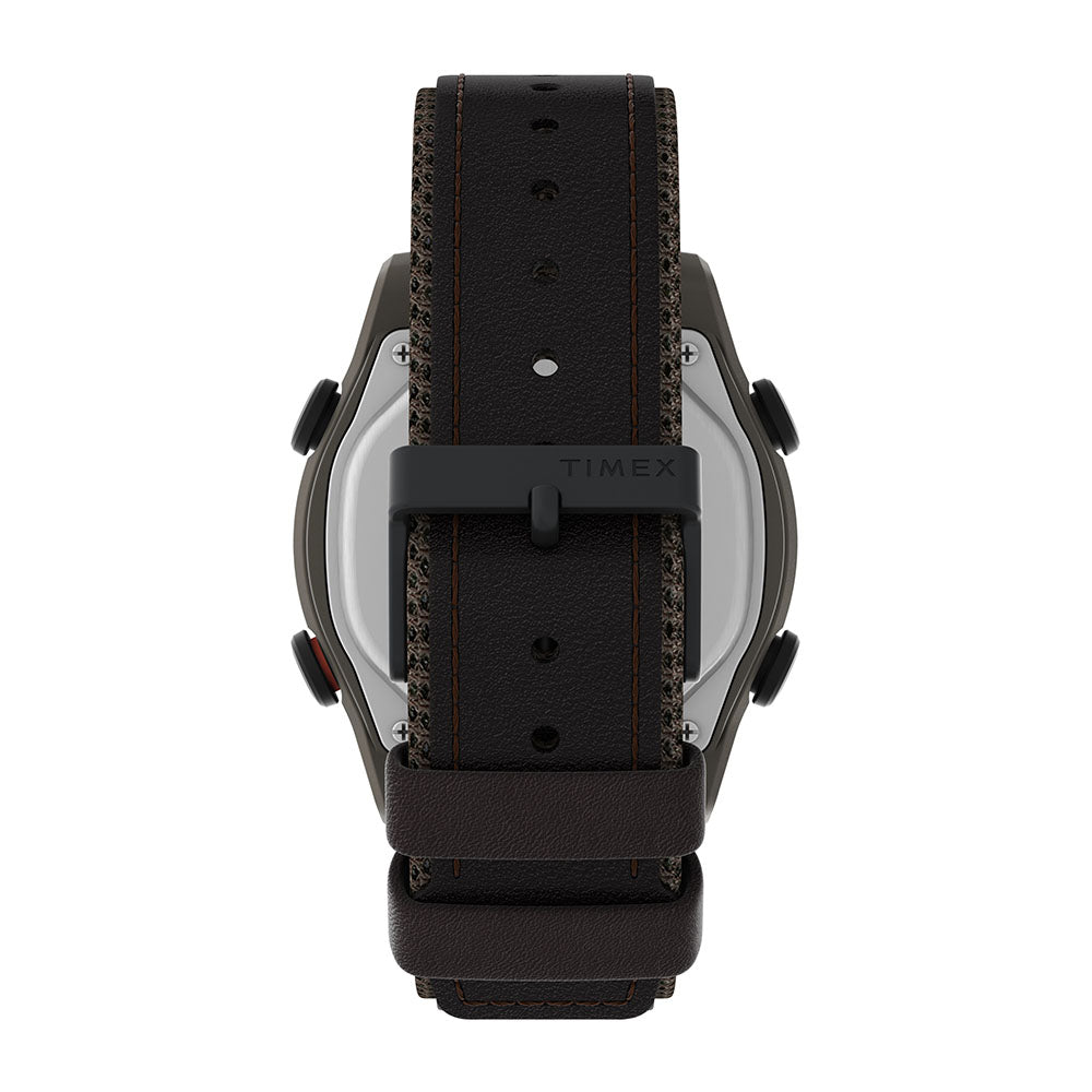 Expedition Rugged Digital 43mm Leather Band