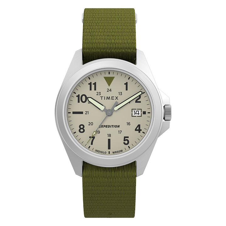 Expedition Field Date 36mm Leather Band