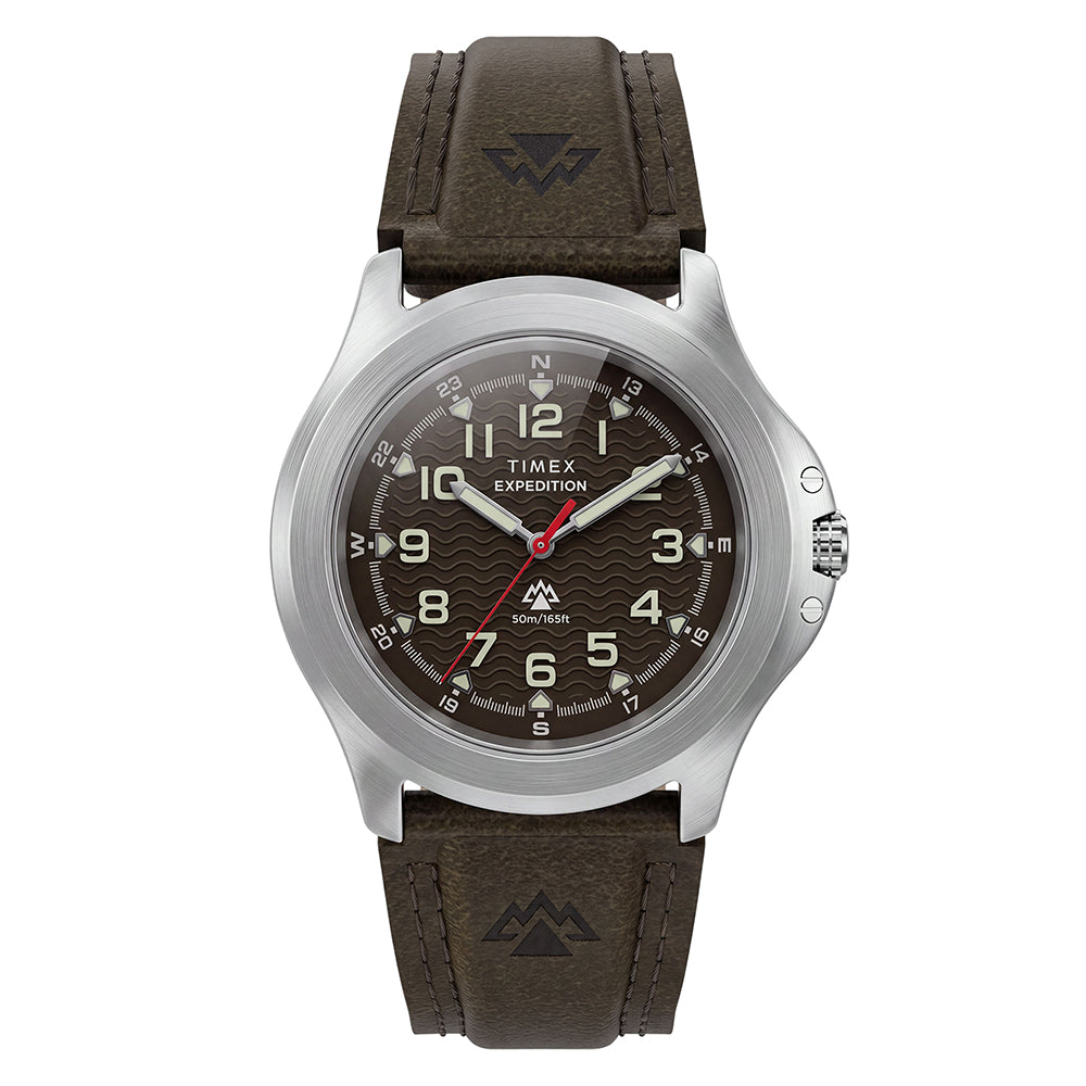 Expedition Field 3-Hand 39mm Leather Band