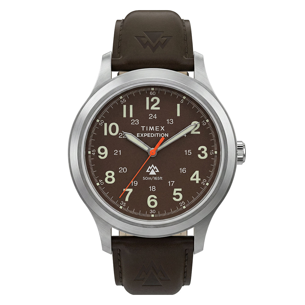 Expedition Field 3-Hand 37mm Leather Band