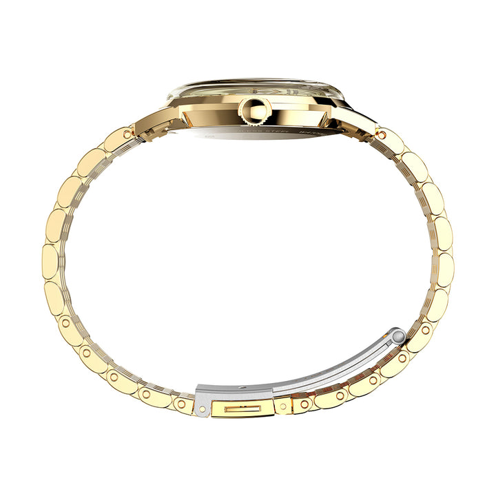 Marlin Quartz 3-Hand 34mm Stainless Steel Band