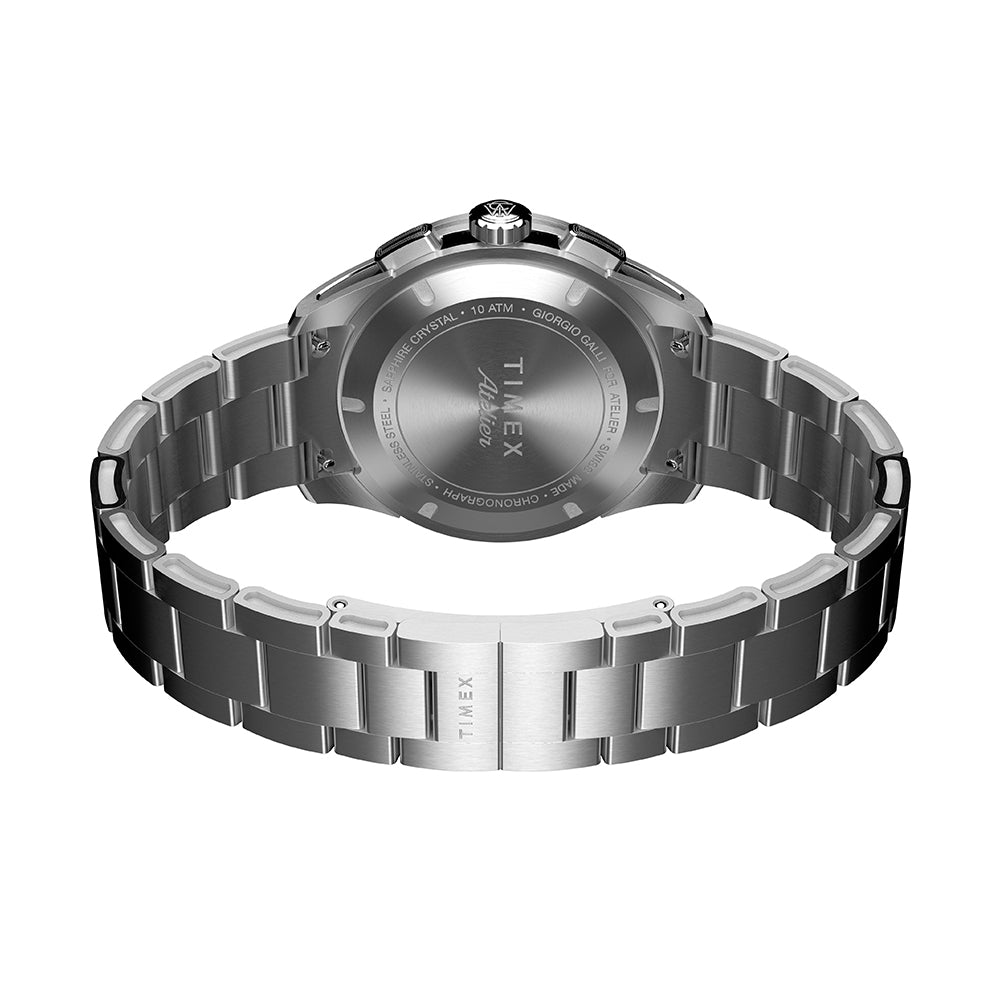 Timex Atelier Chronograph Quartz M1Q Chronograph 40mm Stainless Steel Band