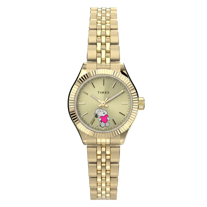 Timex Legacy Mini x Peanuts 3-Hand 25mm Stainless Steel Band