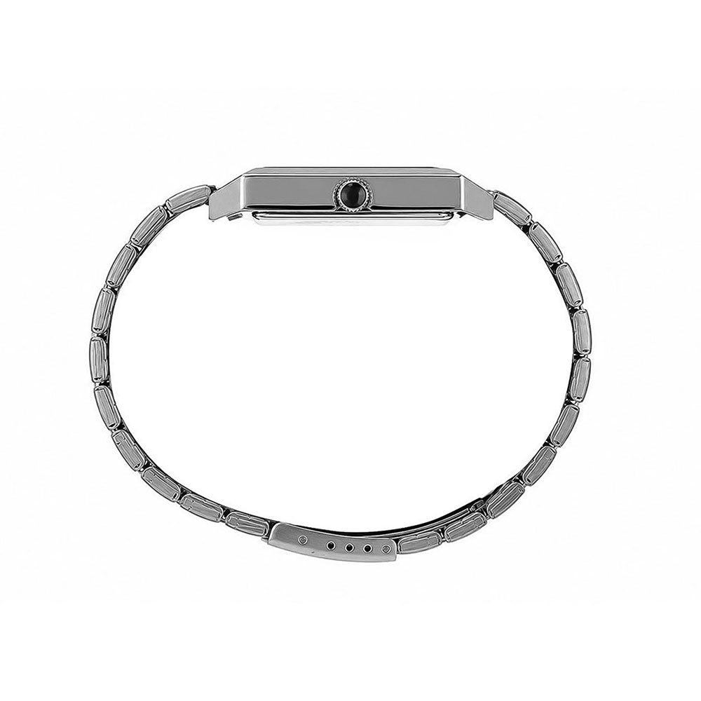 Elm Square 3-Hand 35mm Stainless Steel Band