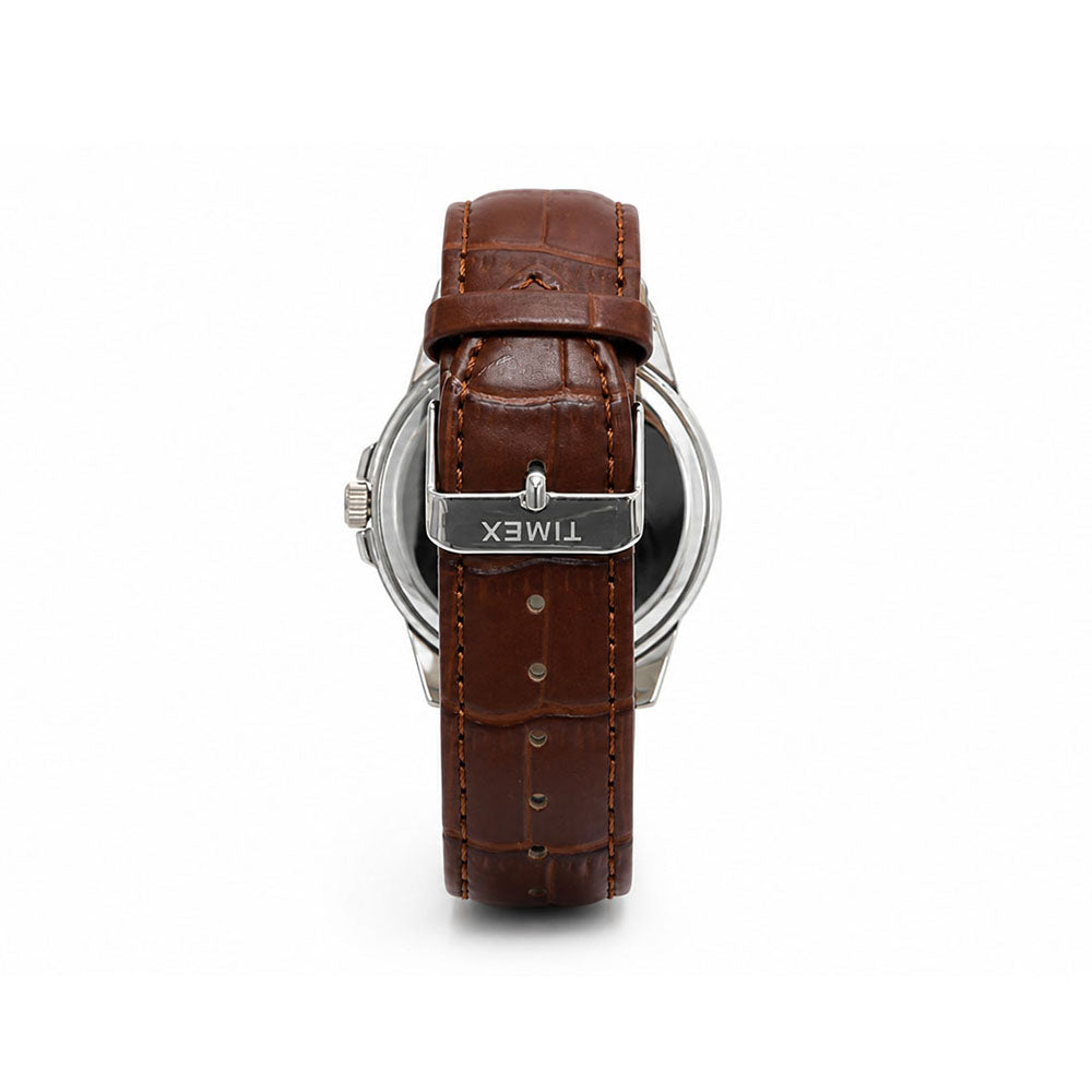 Danbury Multifunction 43mm Leather Band
