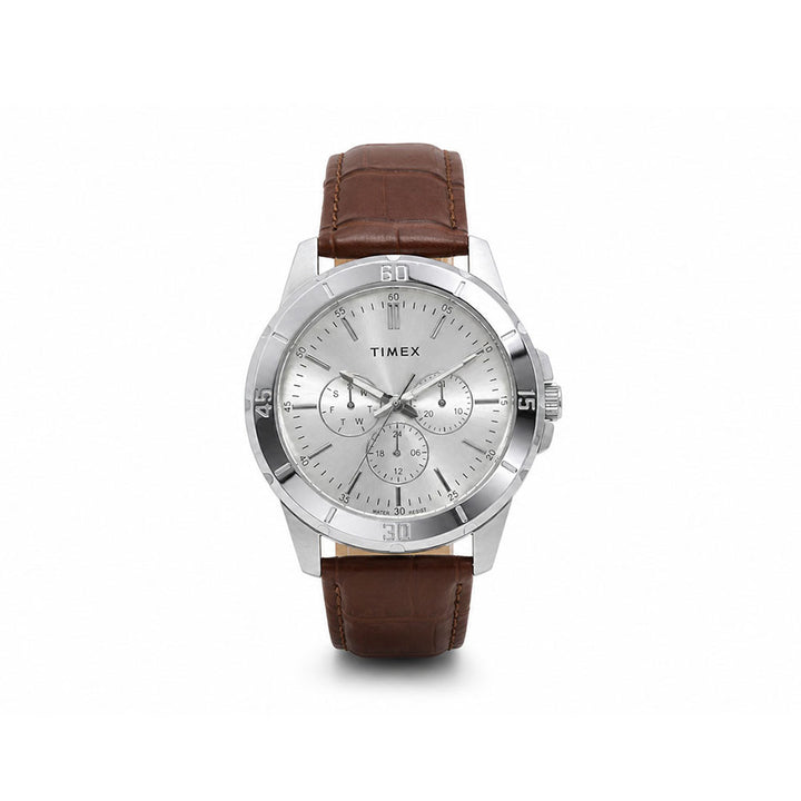 Danbury Multifunction 43mm Leather Band