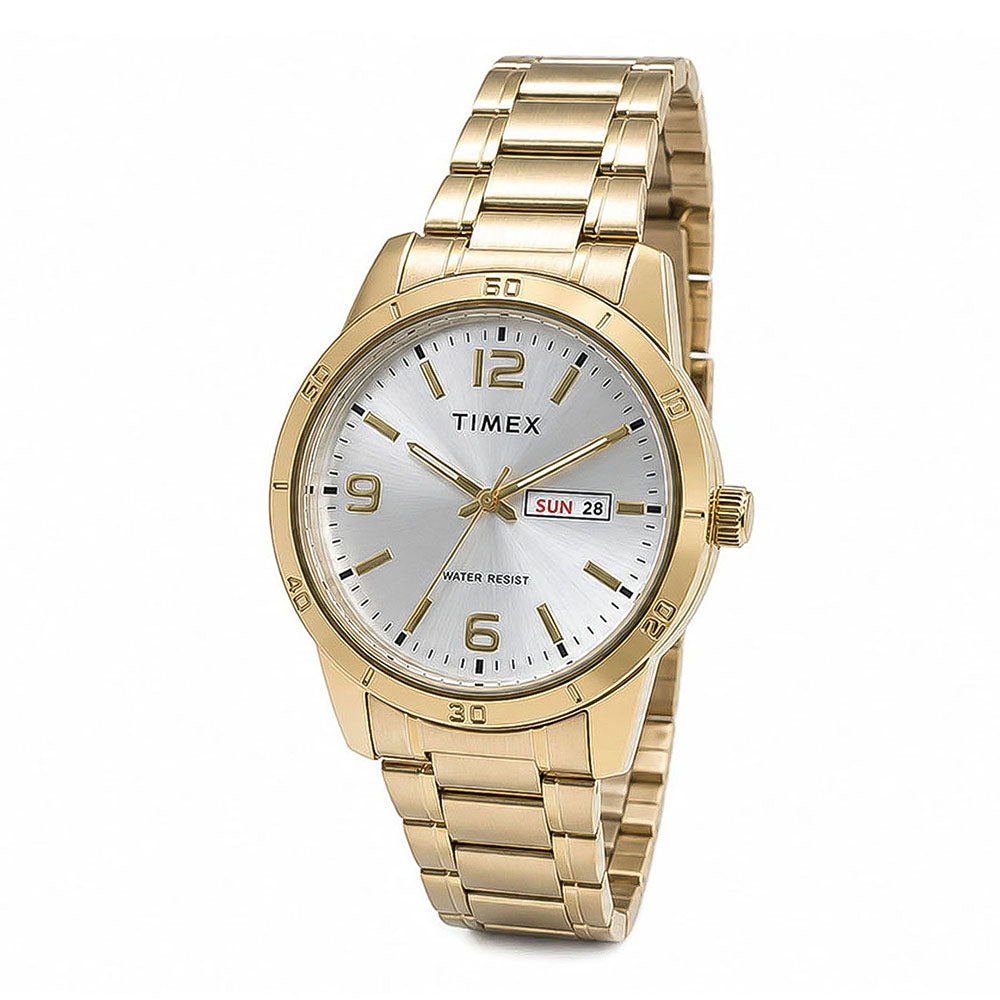 Bridgeport Day-Date 40mm Stainless Steel Band