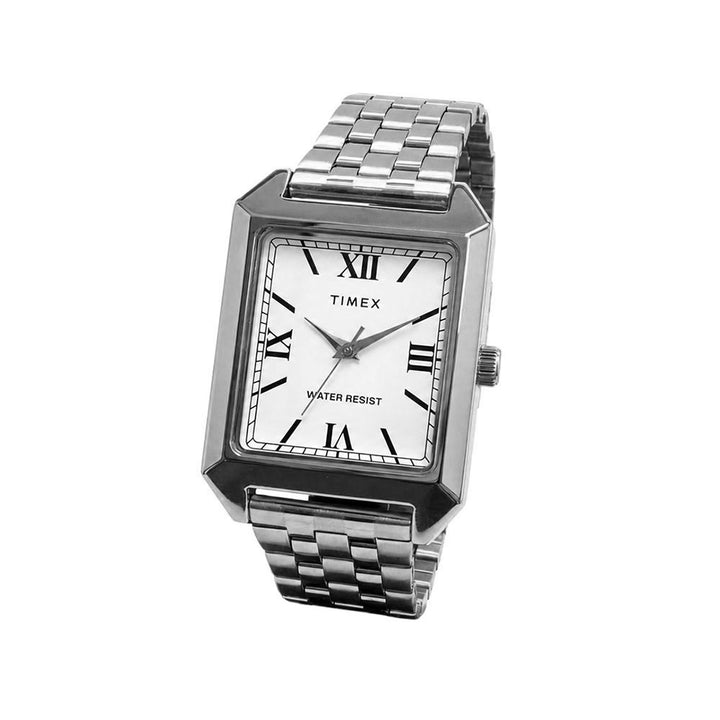 Elm Square 3-Hand 35mm Stainless Steel Band