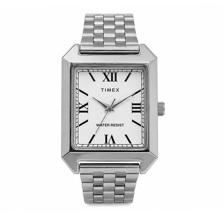 Elm Square 3-Hand 35mm Stainless Steel Band