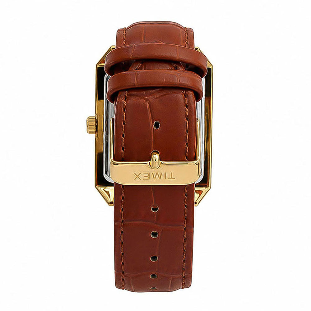Elm Square 3-Hand 35mm Leather Band