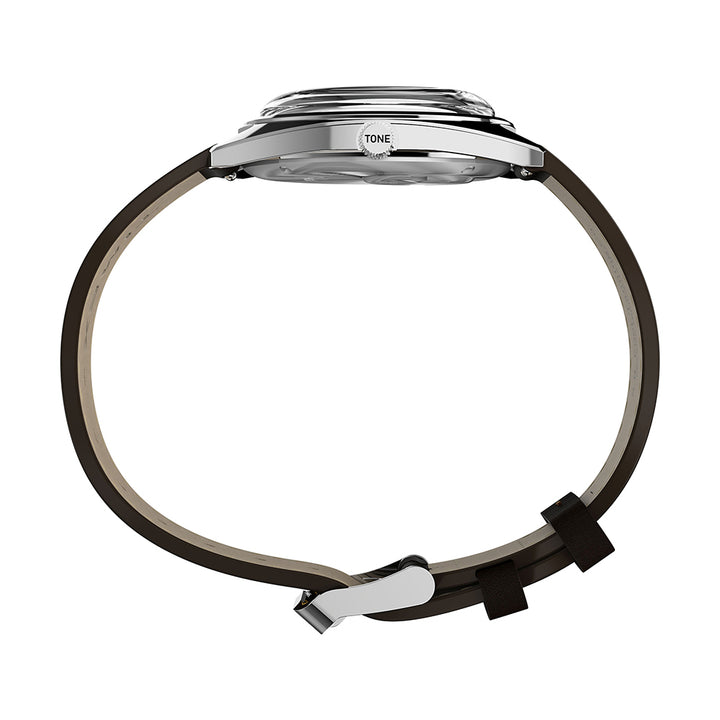 Timex x Fender 3-Hand 37mm Leather Band