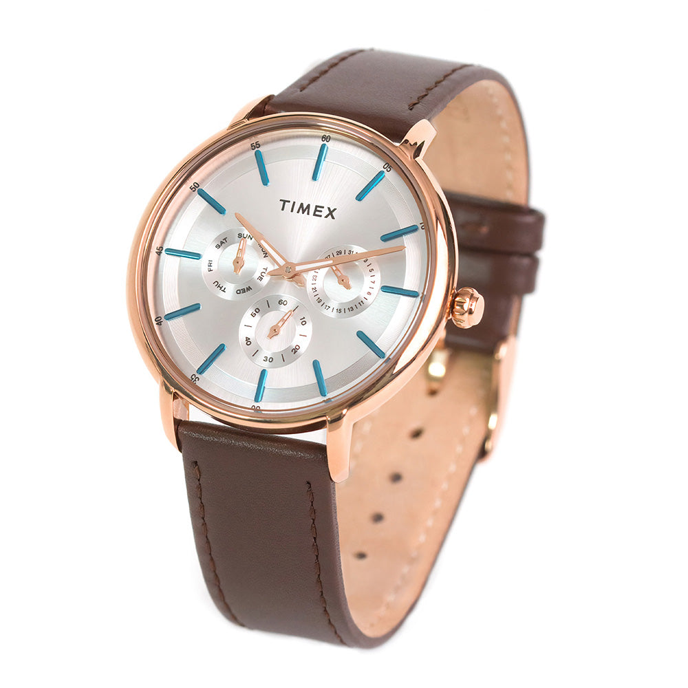 The Slim Line Multifunction 42mm Leather Band