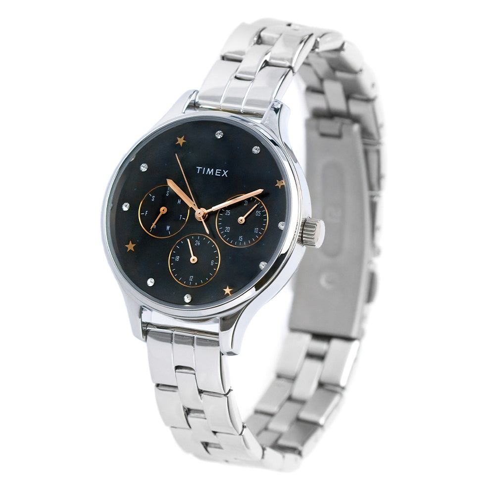 Bethany Multifunction Multifunction 36mm Stainless Steel Band