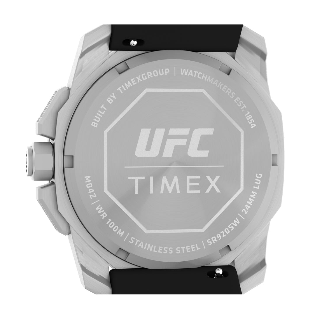 Timex Ufc Icon Chronograph 45mm Rubber Band