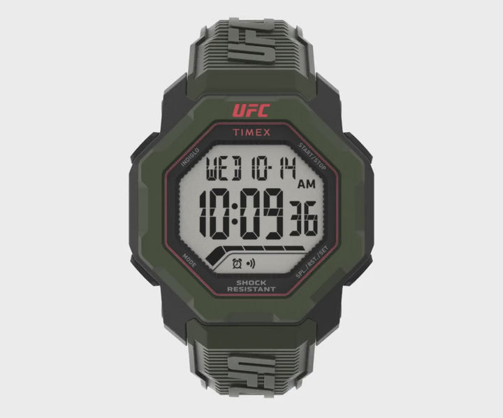 Timex Ufc Knockout Multifunction 48mm Acetate Band