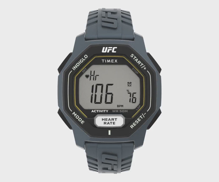 Timex Ufc Spark Digital 46mm Resin Band