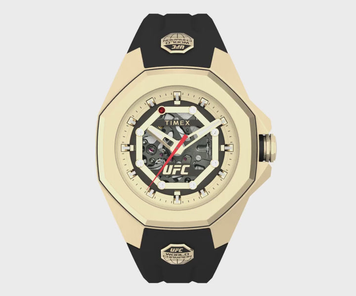 Timex Ufc Pro Automatic 3-Hand 45mm Stainless Steel Band