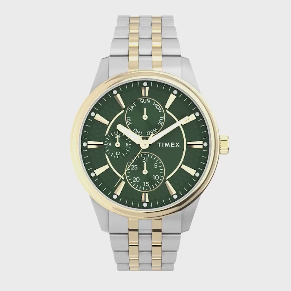 Chicago Multifunction 45mm Stainless Steel Band