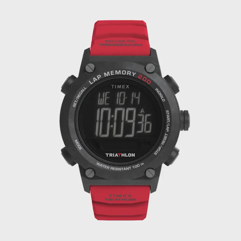 Triathlon 200 Digital 44mm Silicone Band