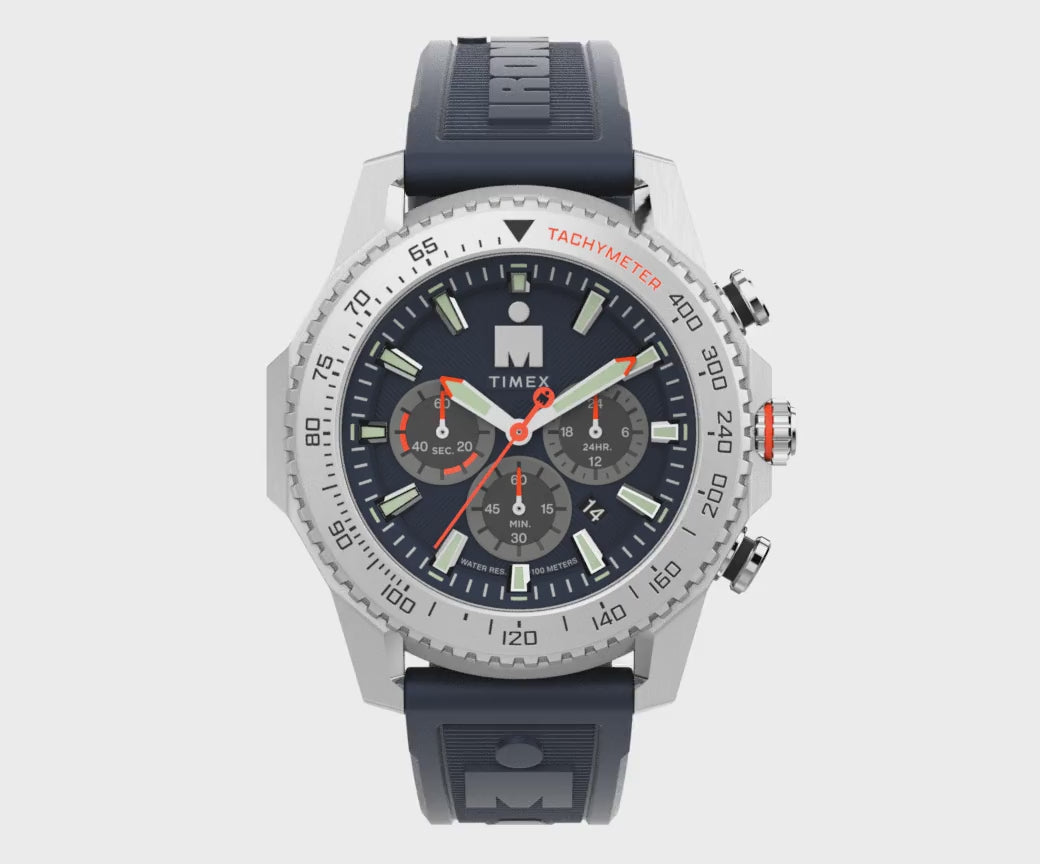 Ironman Adrenaline Chronograph 48mm Resin Band