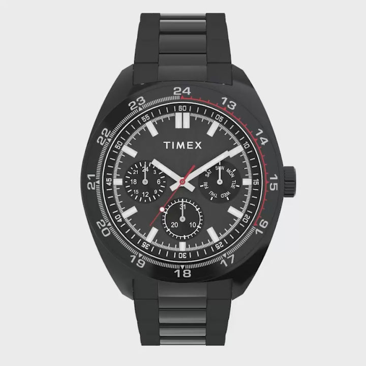 Weston Multifunction 45mm Stainless Steel Band