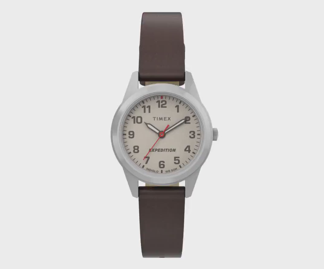 Expedition® Field Mini 3-Hand 26mm Leather Band